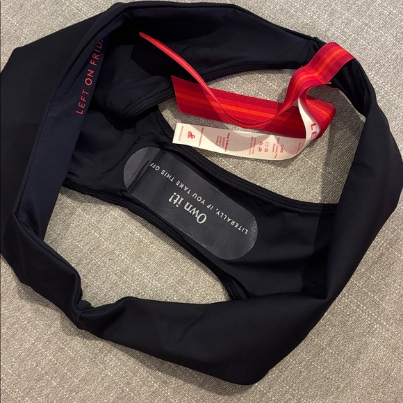 Left on Friday Wear to Bottom Jet Black NWT - Picture 3 of 5